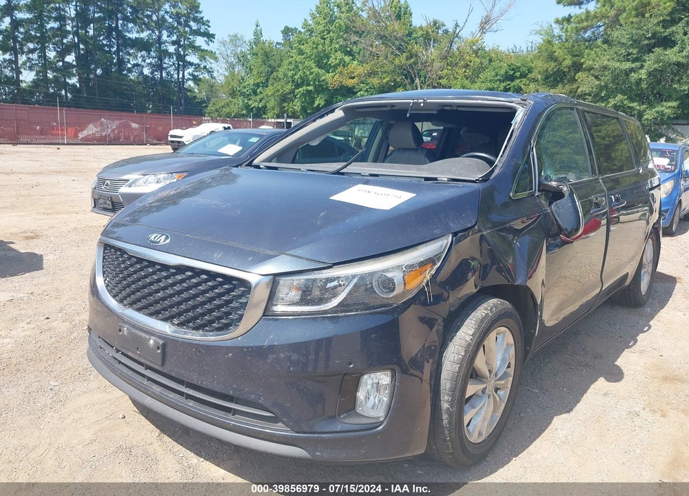 2017 KIA SEDONA EX VIN: KNDMC5C1XH6272333