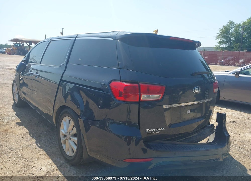 2017 KIA SEDONA EX VIN: KNDMC5C1XH6272333