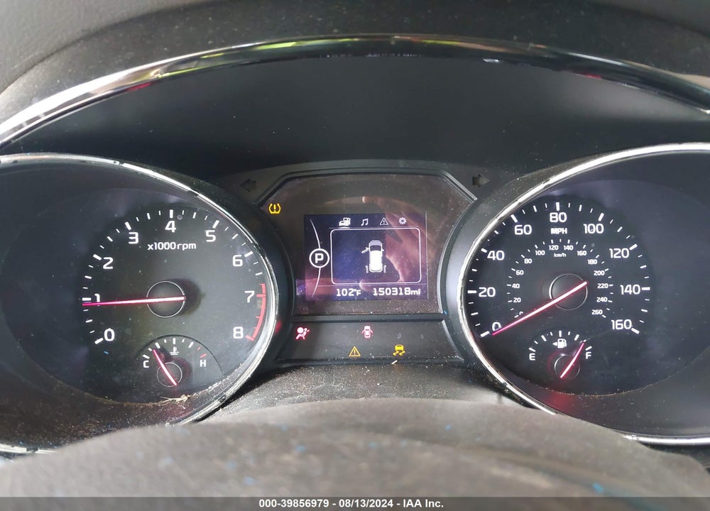 2017 KIA SEDONA EX VIN: KNDMC5C1XH6272333