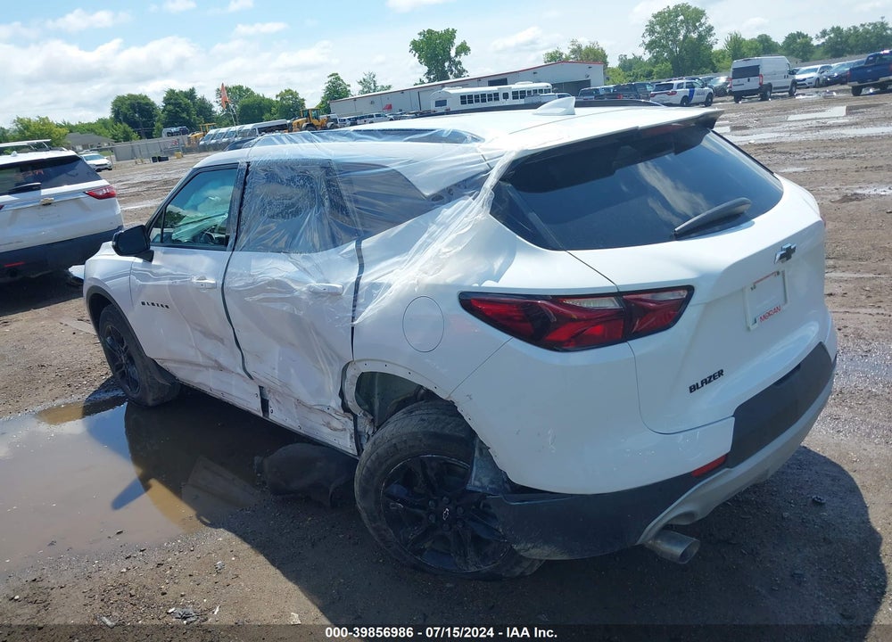 2022 CHEVROLET BLAZER FWD 2LT VIN: 3GNKBCR49NS149010