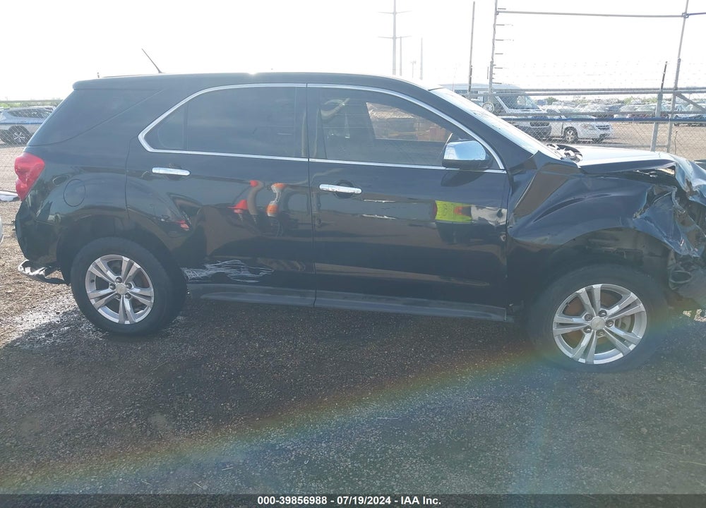 2013 CHEVROLET EQUINOX LS VIN: 2GNALBEK6D6324365