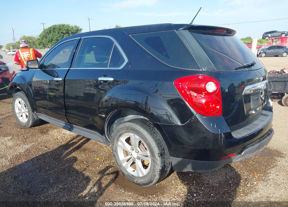 2013 CHEVROLET EQUINOX LS VIN: 2GNALBEK6D6324365