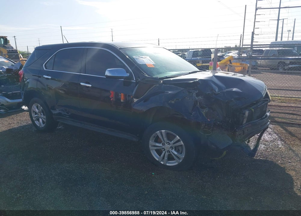 2013 CHEVROLET EQUINOX LS VIN: 2GNALBEK6D6324365