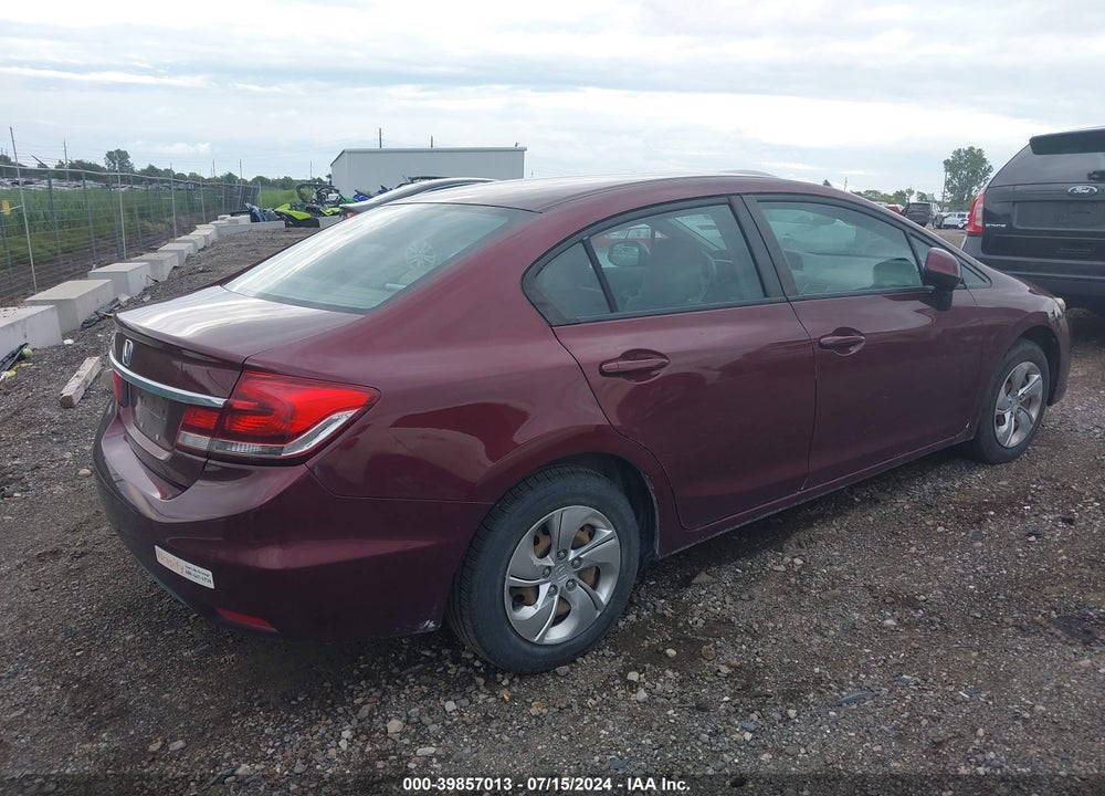2013 HONDA CIVIC LX VIN: 2HGFB2F51DH560213