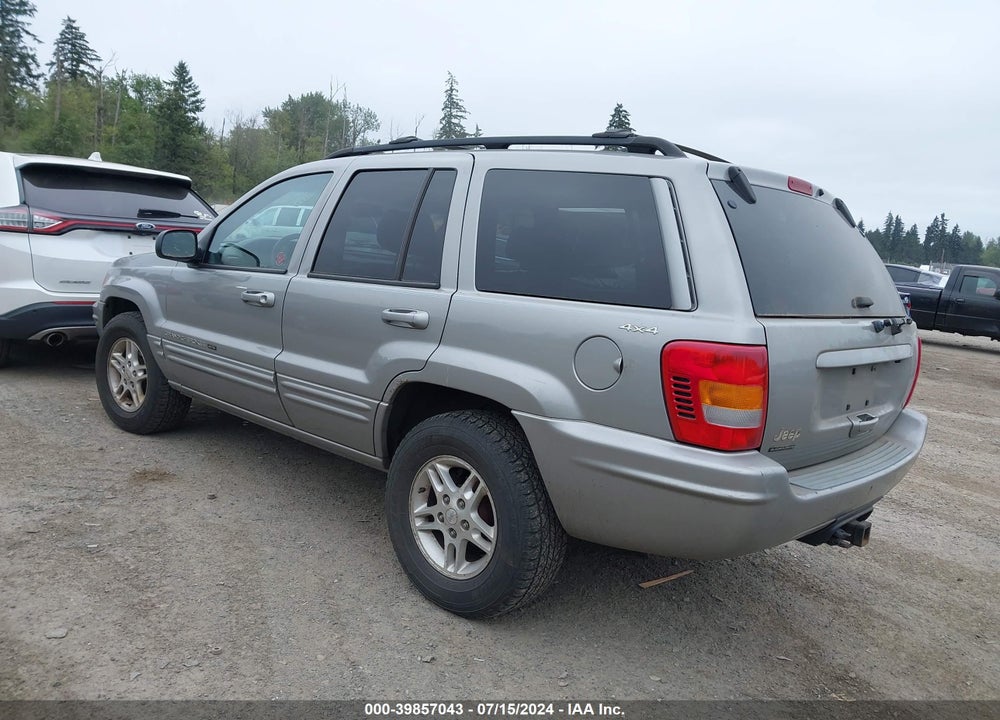 2000 JEEP GRAND CHEROKEE LIMITED VIN: 1J4GW58N7YC167583