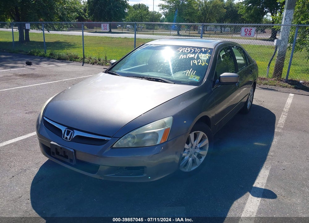 2006 HONDA ACCORD 3.0 EX VIN: 1HGCM665X6A003158