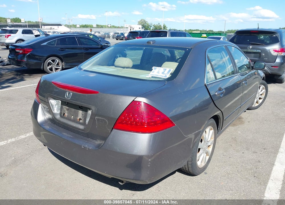2006 HONDA ACCORD 3.0 EX VIN: 1HGCM665X6A003158