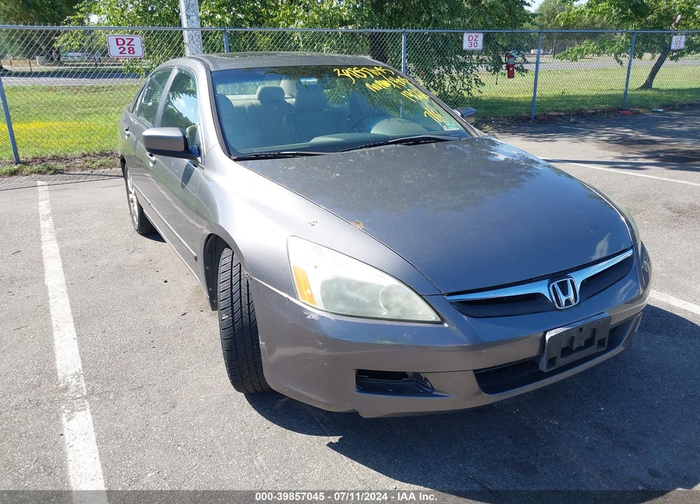 2006 HONDA ACCORD 3.0 EX VIN: 1HGCM665X6A003158