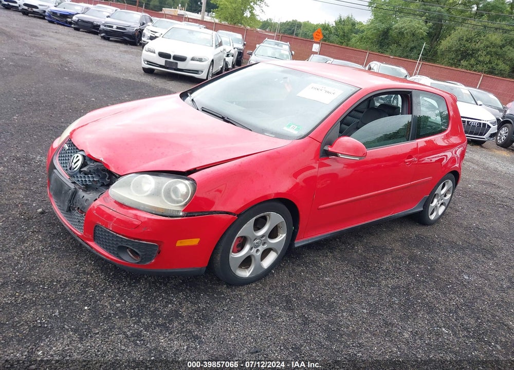 2009 VOLKSWAGEN GTI 2-DOOR VIN: WVWFD71K89W118461