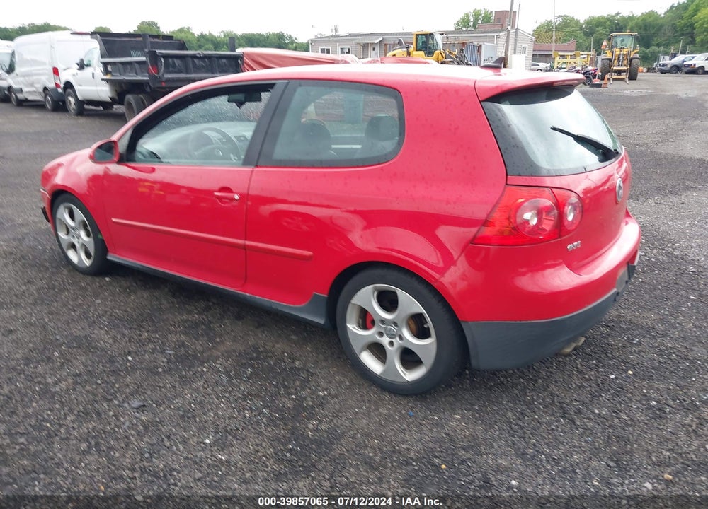 2009 VOLKSWAGEN GTI 2-DOOR VIN: WVWFD71K89W118461