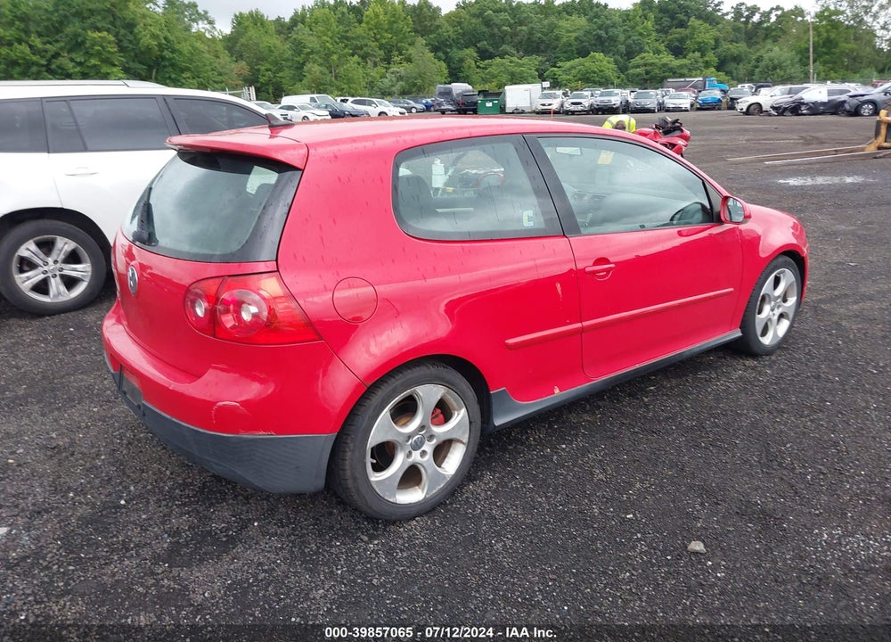 2009 VOLKSWAGEN GTI 2-DOOR VIN: WVWFD71K89W118461