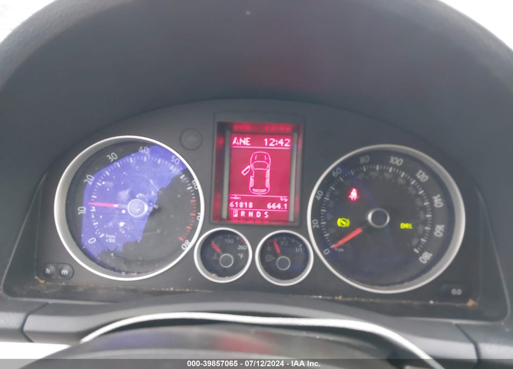 2009 VOLKSWAGEN GTI 2-DOOR VIN: WVWFD71K89W118461