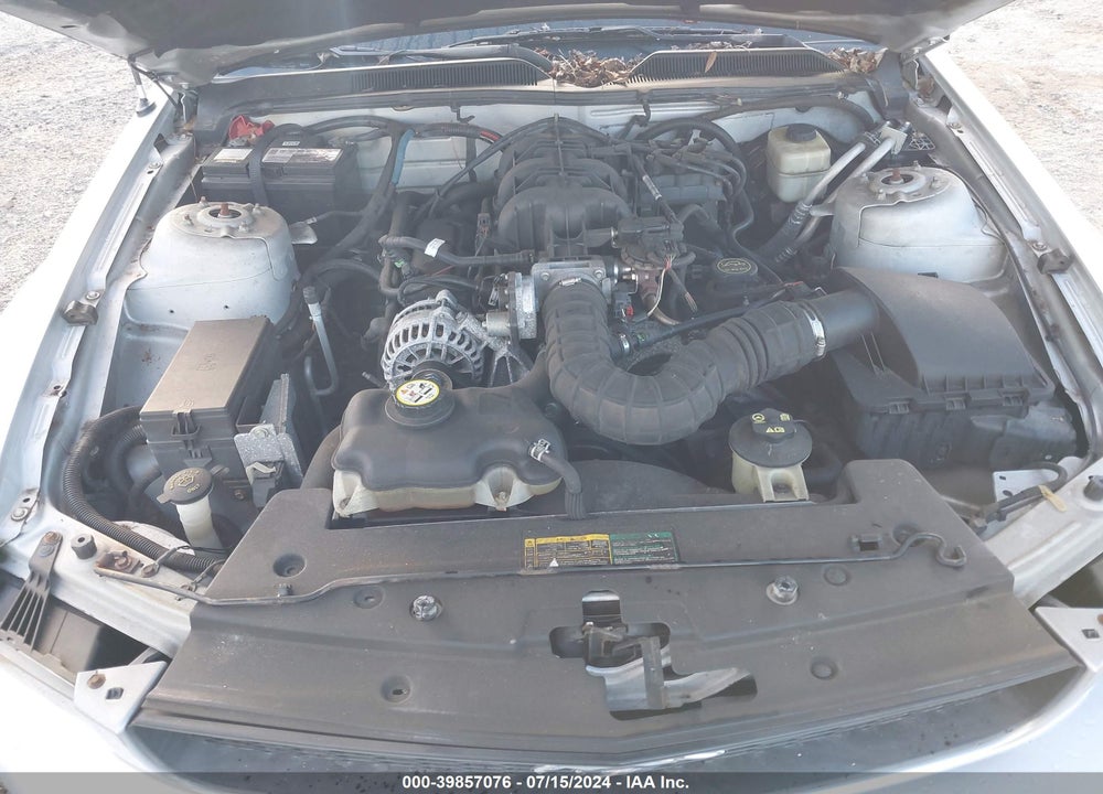 2007 FORD MUSTANG VIN: 1ZVFT80NX75263991