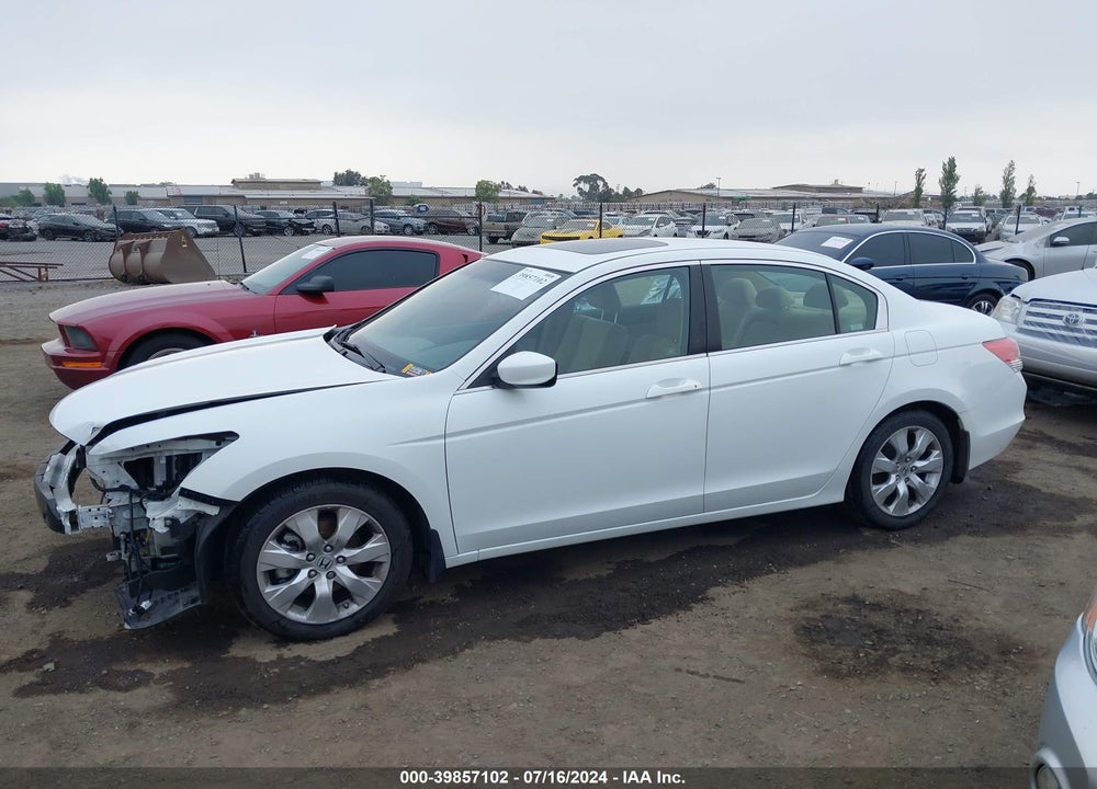 2010 HONDA ACCORD 2.4 EX VIN: 1HGCP2F7XAA169710