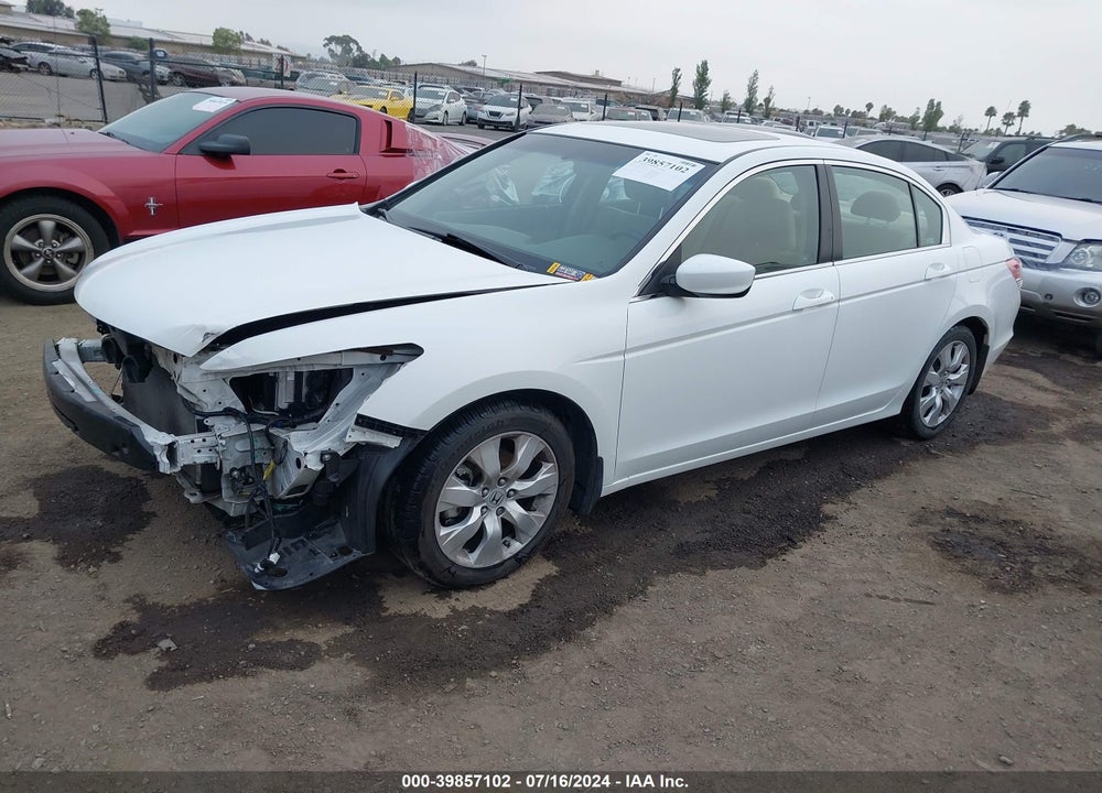 2010 HONDA ACCORD 2.4 EX VIN: 1HGCP2F7XAA169710