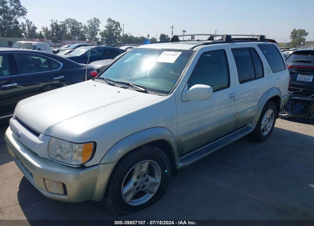 2001 INFINITI QX4 LUXURY VIN: JNRDR07X71W101416