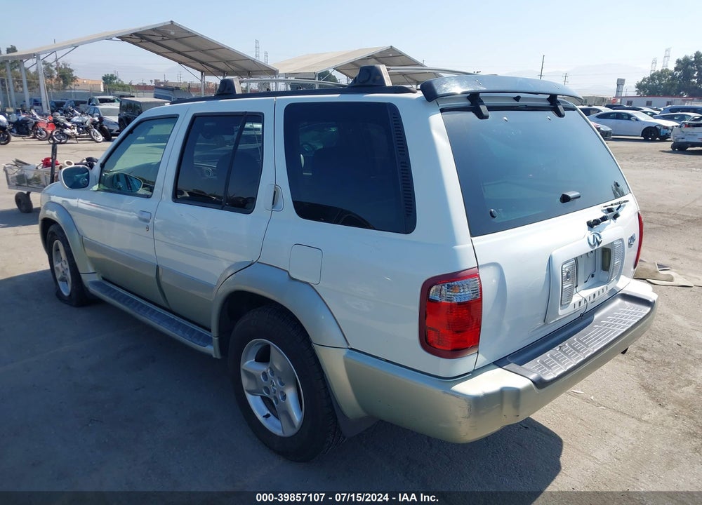2001 INFINITI QX4 LUXURY VIN: JNRDR07X71W101416