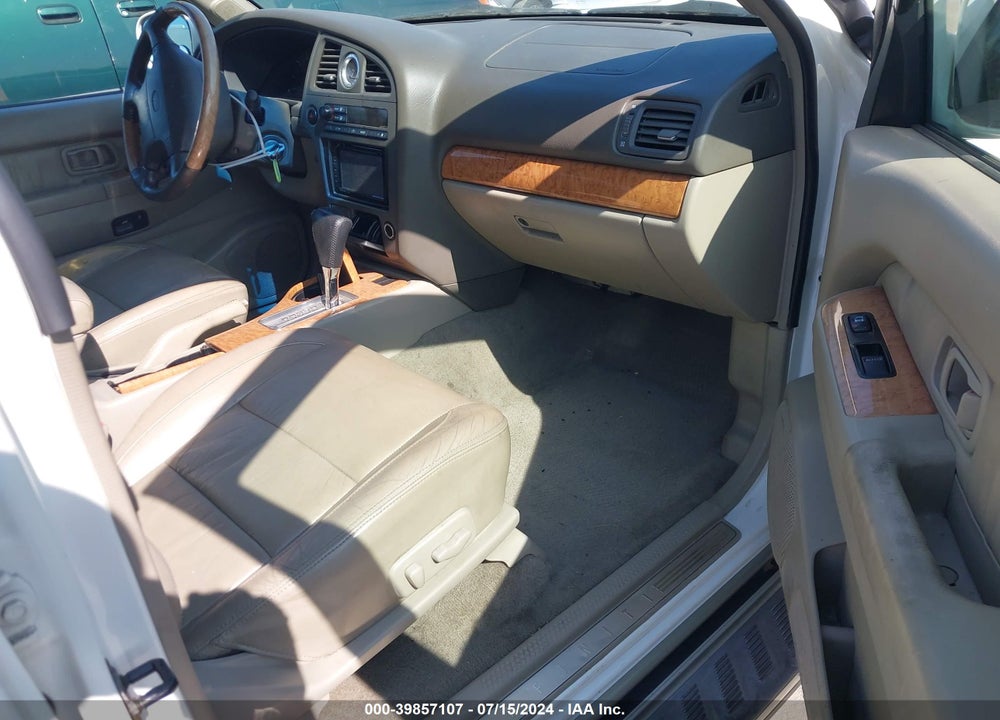 2001 INFINITI QX4 LUXURY VIN: JNRDR07X71W101416