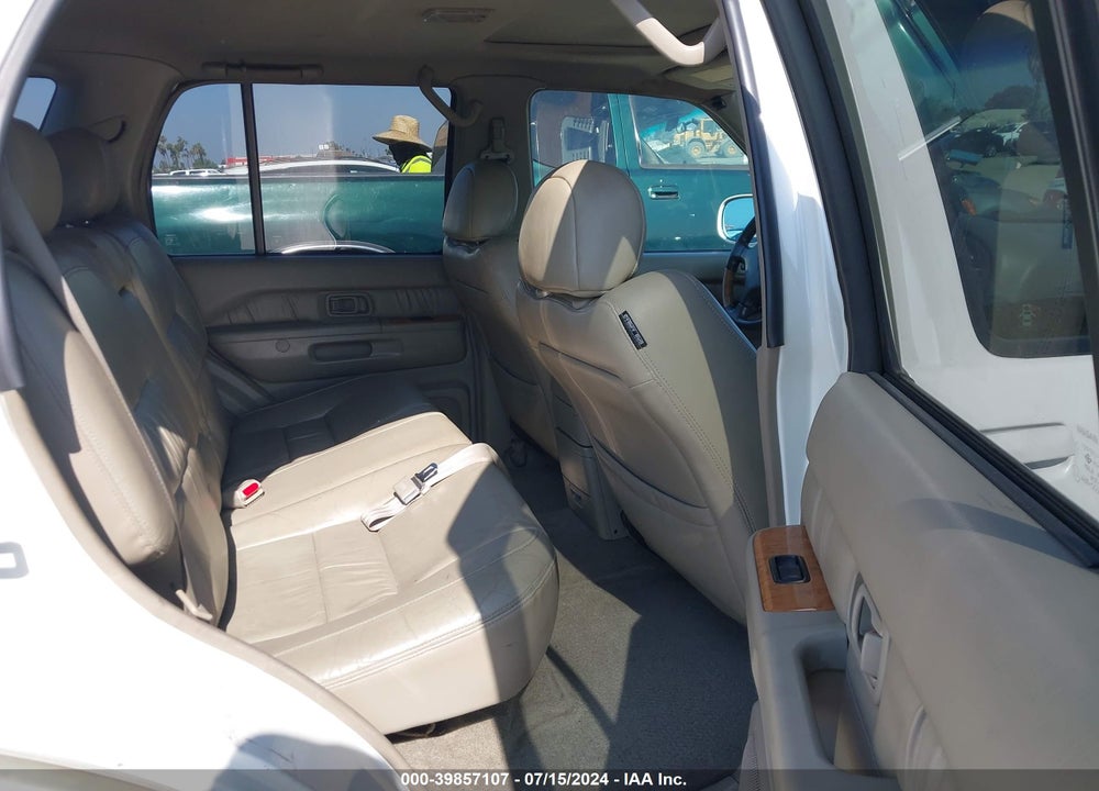 2001 INFINITI QX4 LUXURY VIN: JNRDR07X71W101416