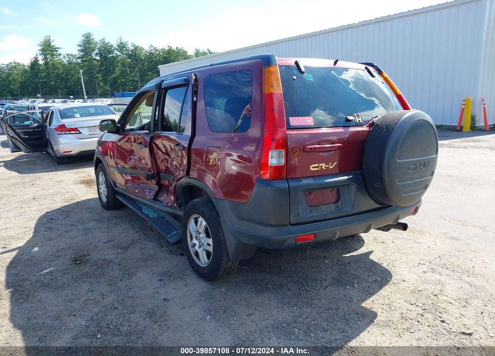2003 HONDA CR-V EX VIN: SHSRD78893U116651