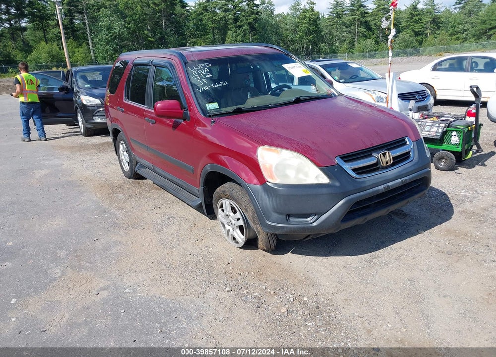 2003 HONDA CR-V EX VIN: SHSRD78893U116651
