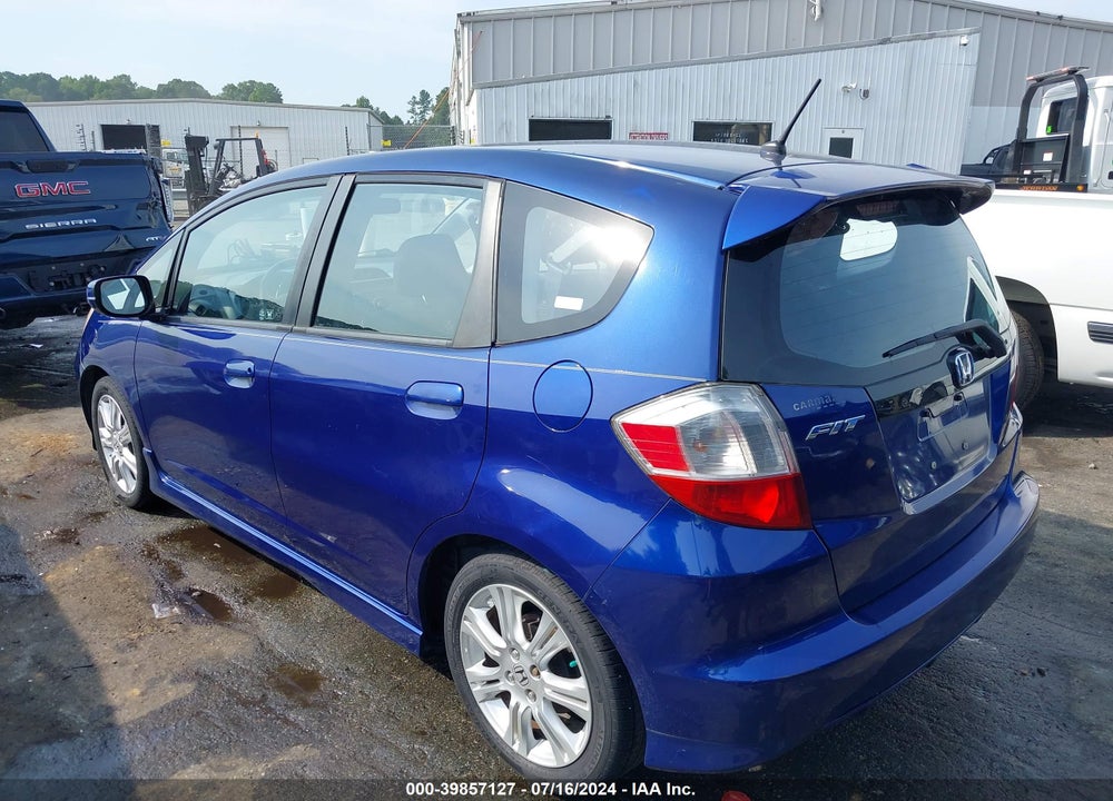 2009 HONDA FIT SPORT VIN: JHMGE88479S064154