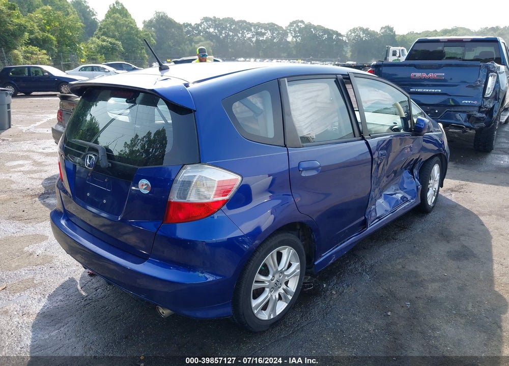 2009 HONDA FIT SPORT VIN: JHMGE88479S064154