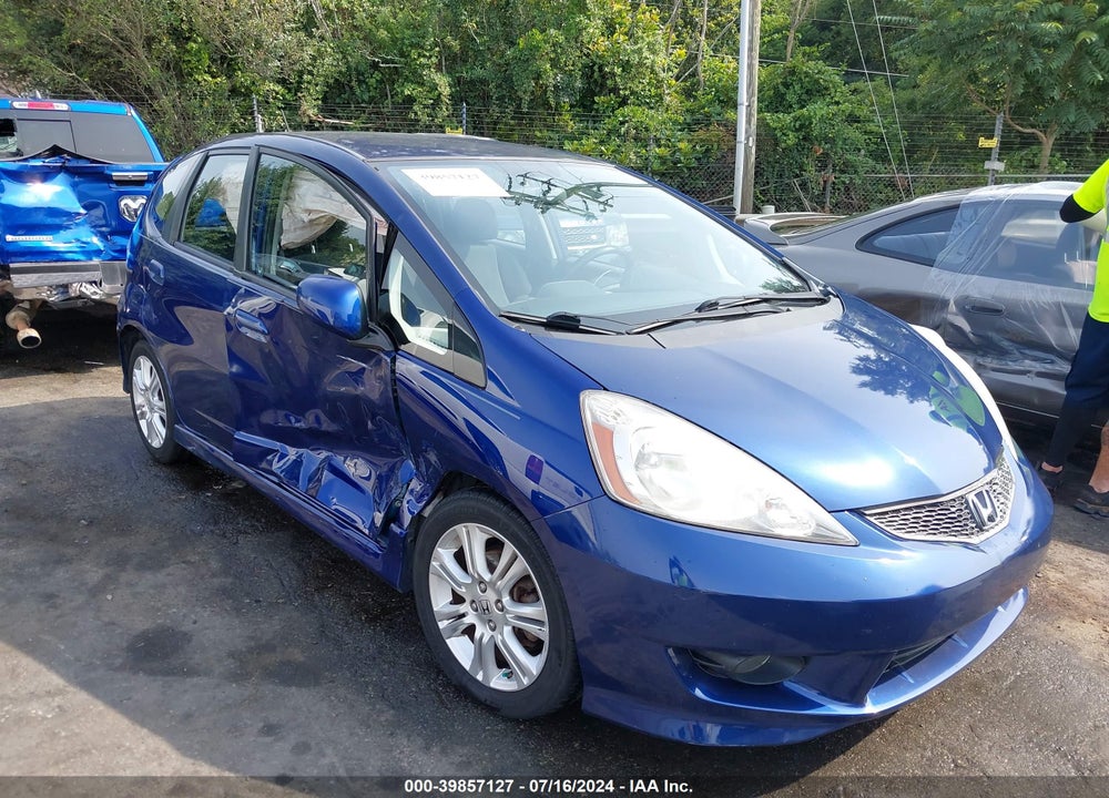 2009 HONDA FIT SPORT VIN: JHMGE88479S064154