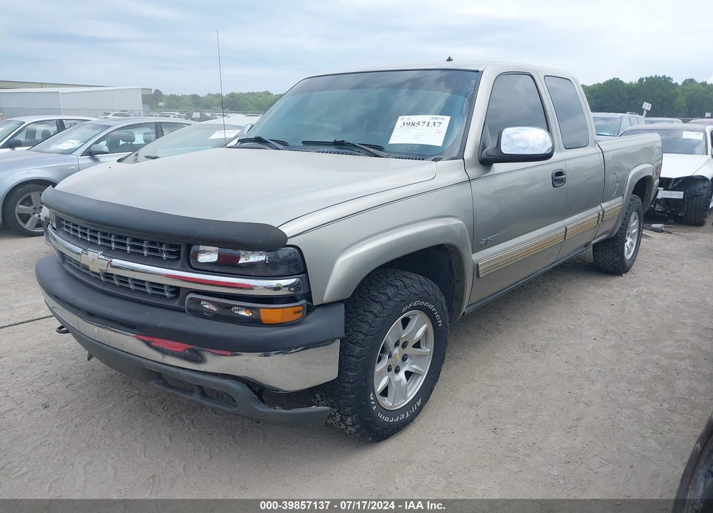 2002 CHEVROLET SILVERADO 1500 LT VIN: 1GCEK19T62Z240977