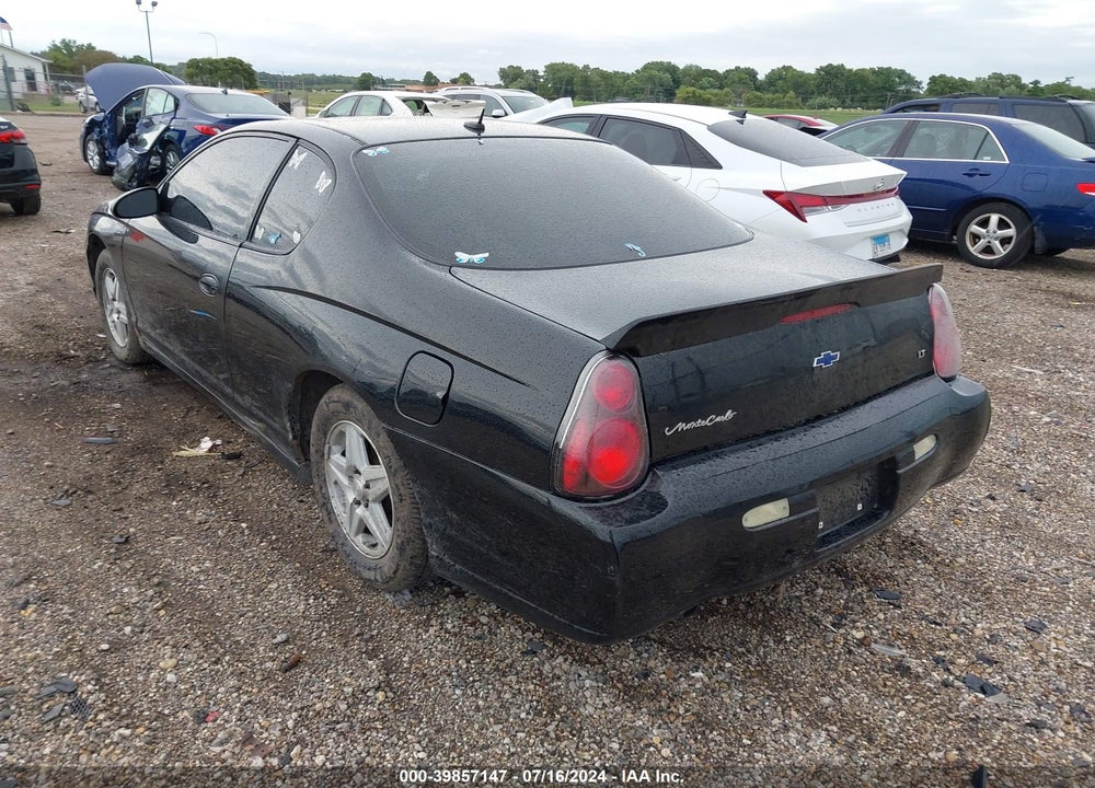 2005 CHEVROLET MONTE CARLO LT VIN: 2G1WX15KX59143551
