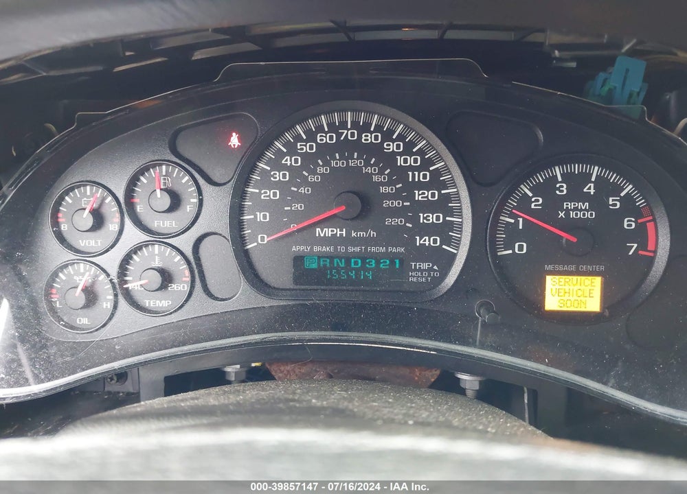 2005 CHEVROLET MONTE CARLO LT VIN: 2G1WX15KX59143551
