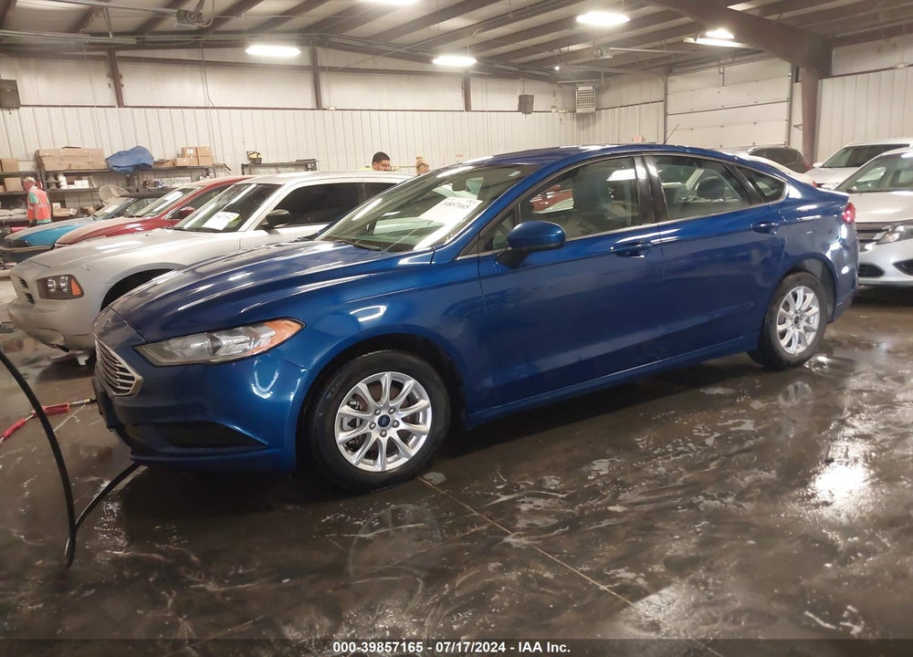 2018 FORD FUSION S VIN: 3FA6P0G78JR129006