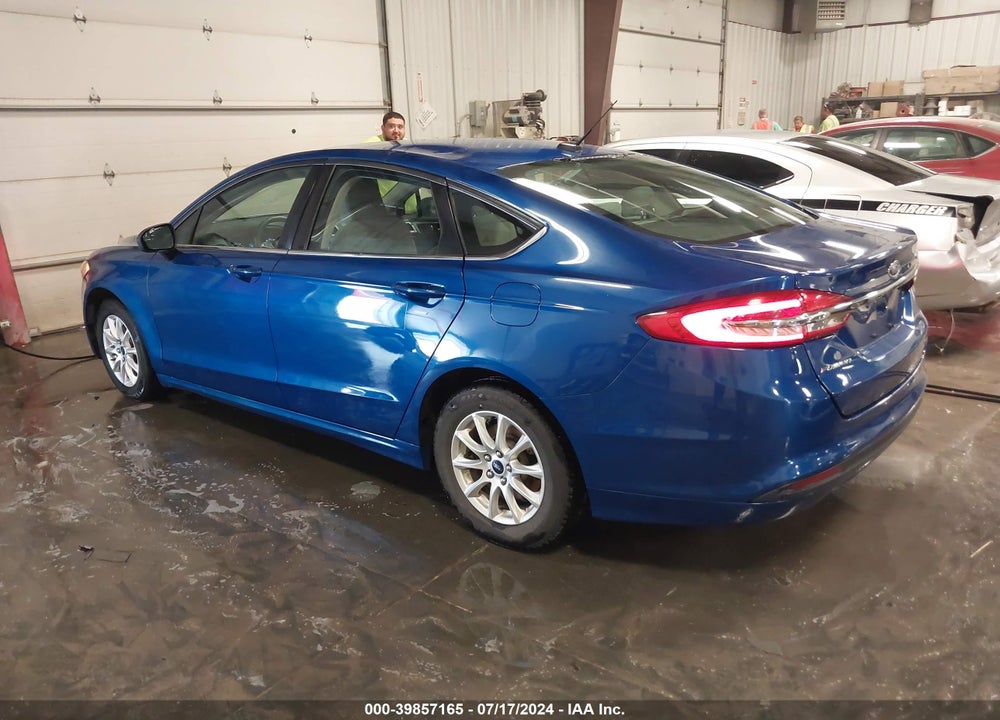 2018 FORD FUSION S VIN: 3FA6P0G78JR129006