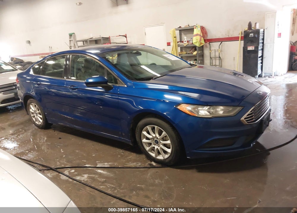 2018 FORD FUSION S VIN: 3FA6P0G78JR129006