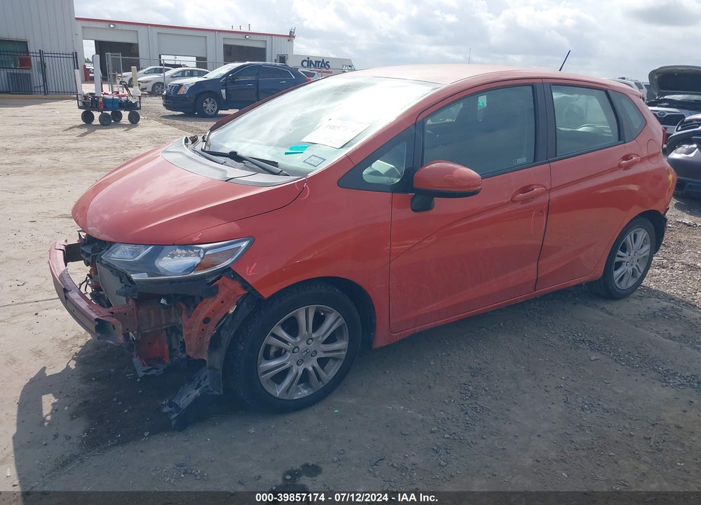 2018 HONDA FIT LX VIN: 3HGGK5H45JM730922
