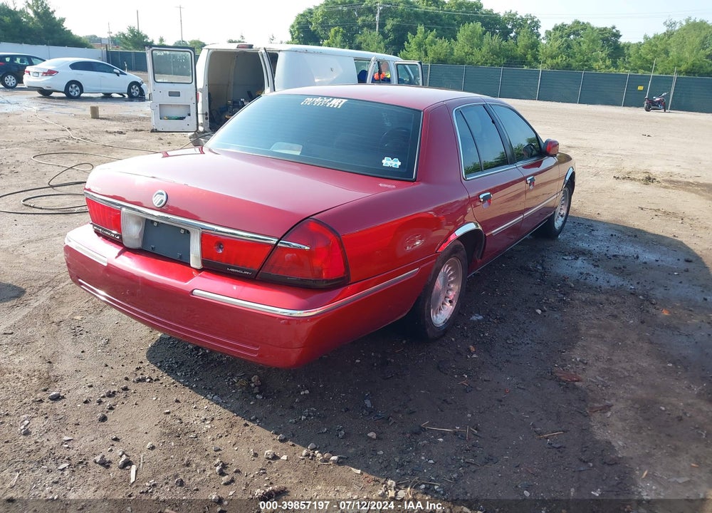 1999 MERCURY GRAND MARQUIS LS VIN: 2MEFM75WXXX703393