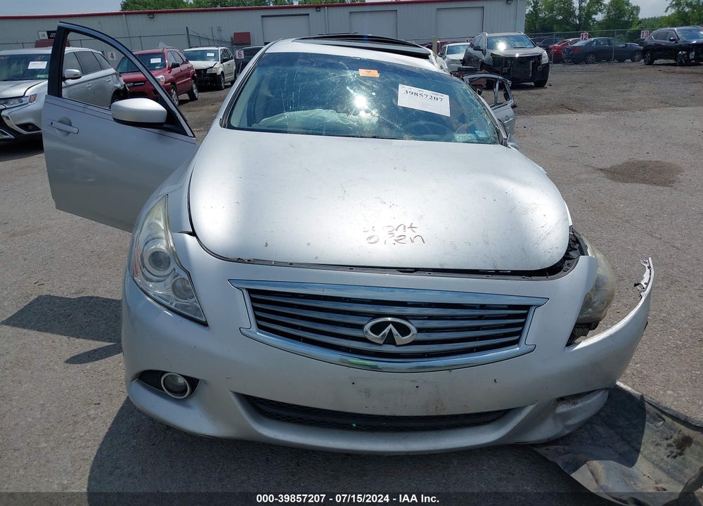 2013 INFINITI G37X VIN: JN1CV6AR7DM764847