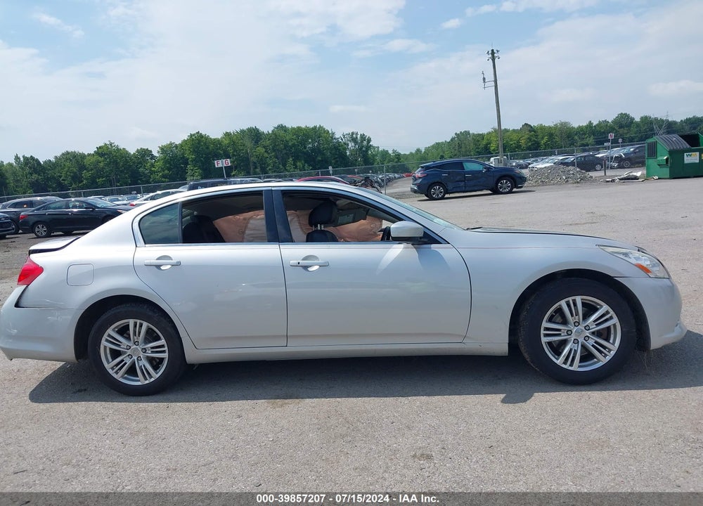 2013 INFINITI G37X VIN: JN1CV6AR7DM764847