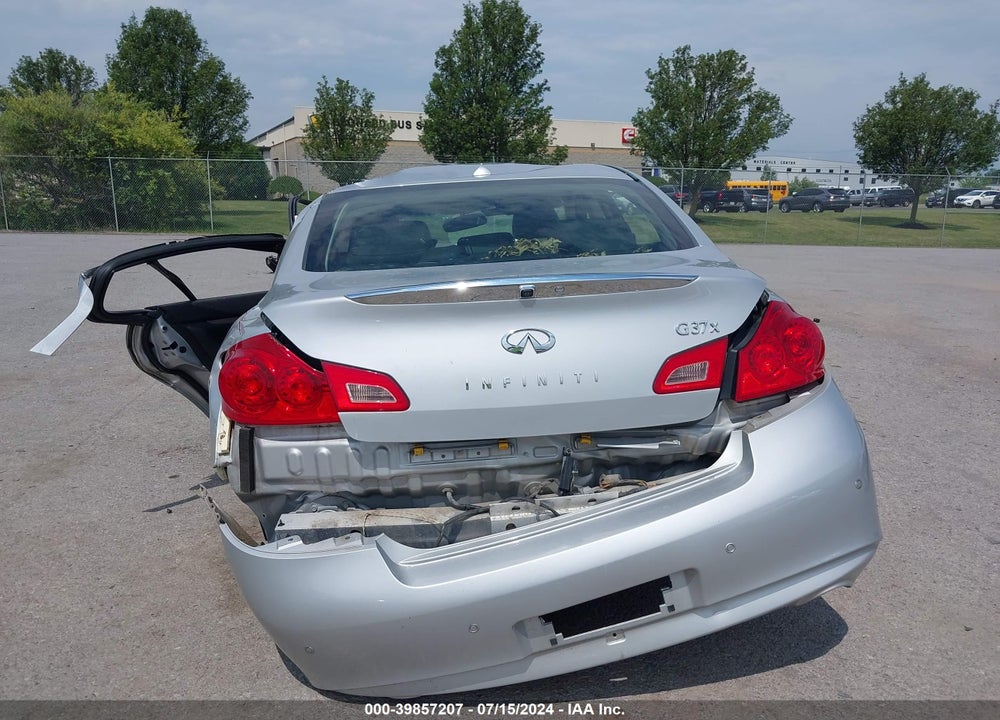 2013 INFINITI G37X VIN: JN1CV6AR7DM764847