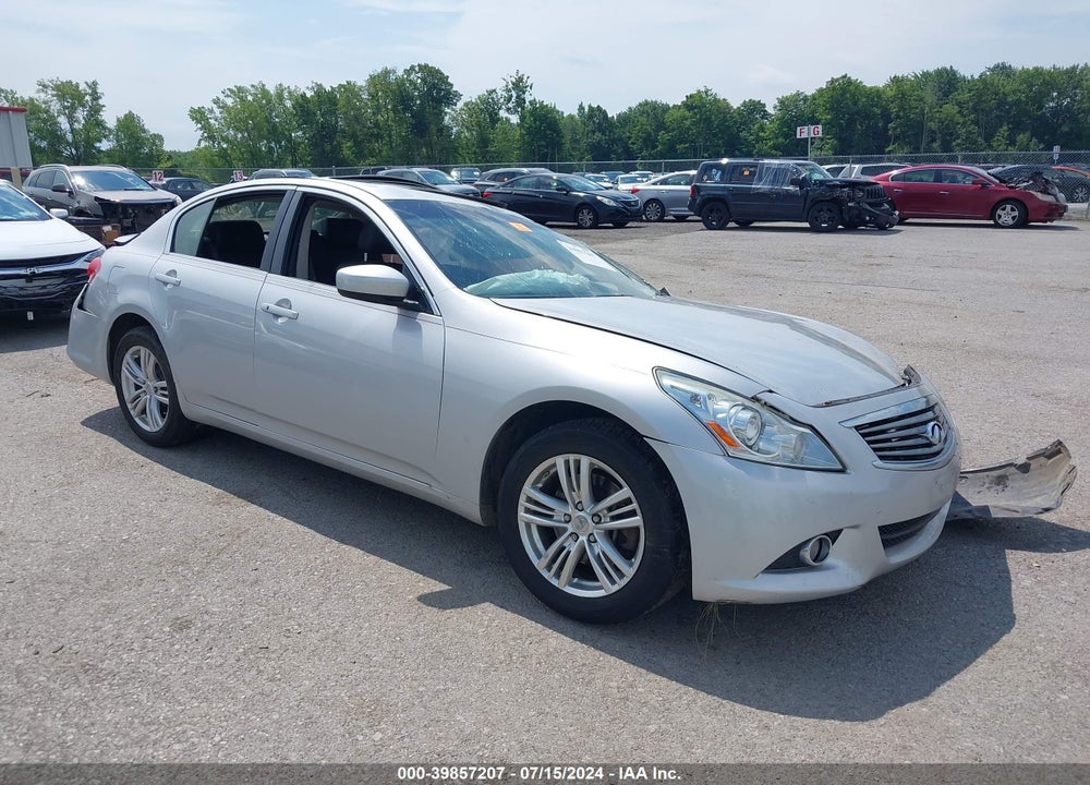 2013 INFINITI G37X VIN: JN1CV6AR7DM764847