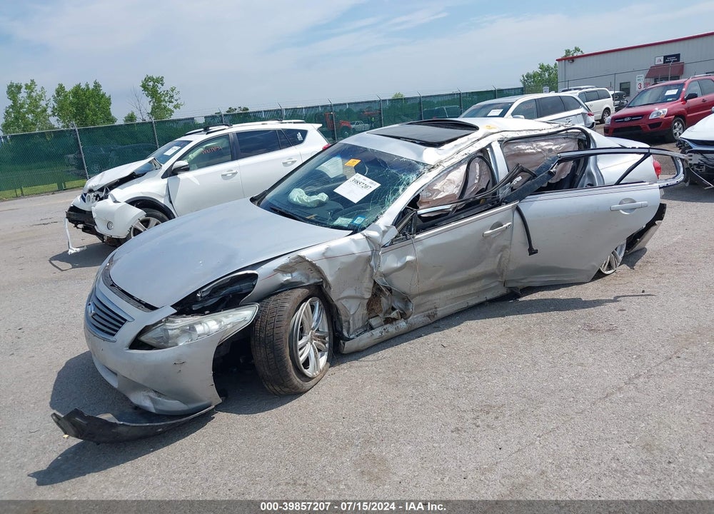 2013 INFINITI G37X VIN: JN1CV6AR7DM764847