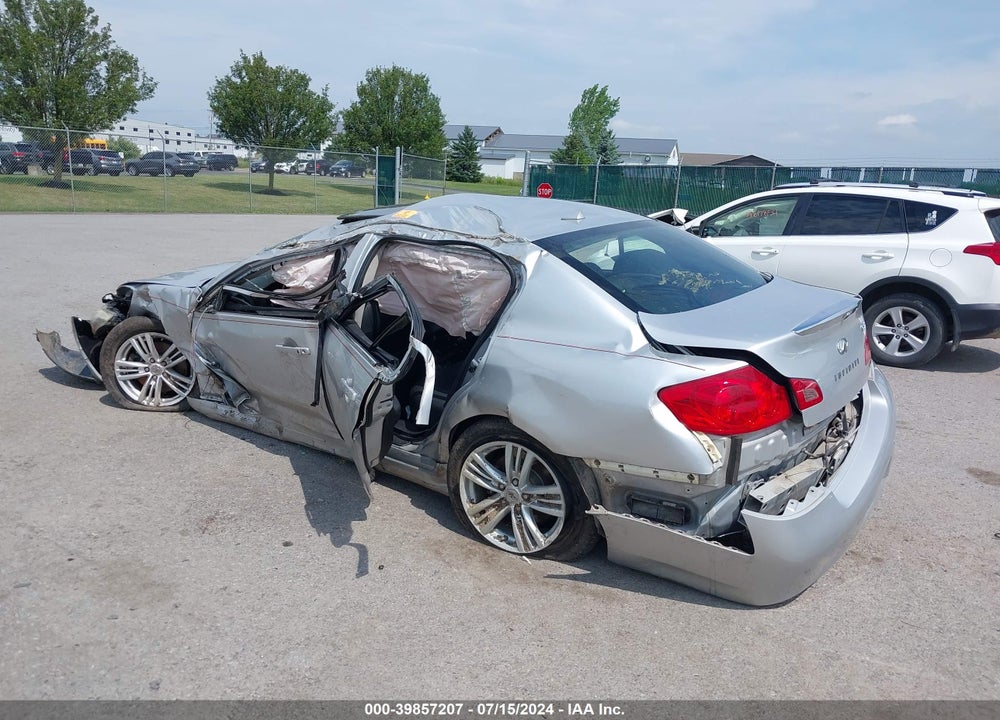 2013 INFINITI G37X VIN: JN1CV6AR7DM764847