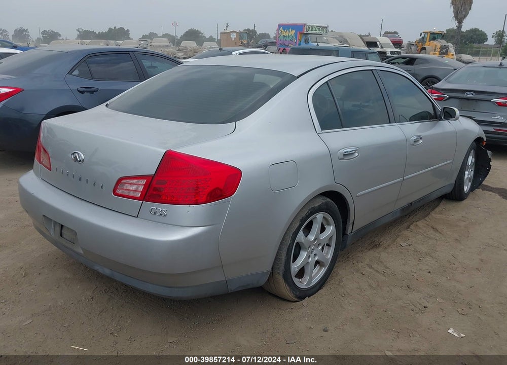 2003 INFINITI G35 LUXURY LEATHER VIN: JNKCV51E13M307940