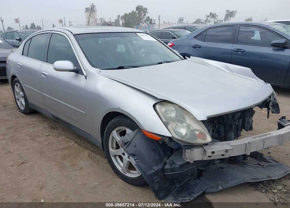2003 INFINITI G35 LUXURY LEATHER VIN: JNKCV51E13M307940