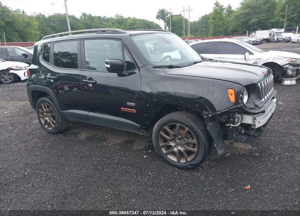 2016 JEEP RENEGADE 75TH ANNIVERSARY VIN: ZACCJBBW0GPC89537