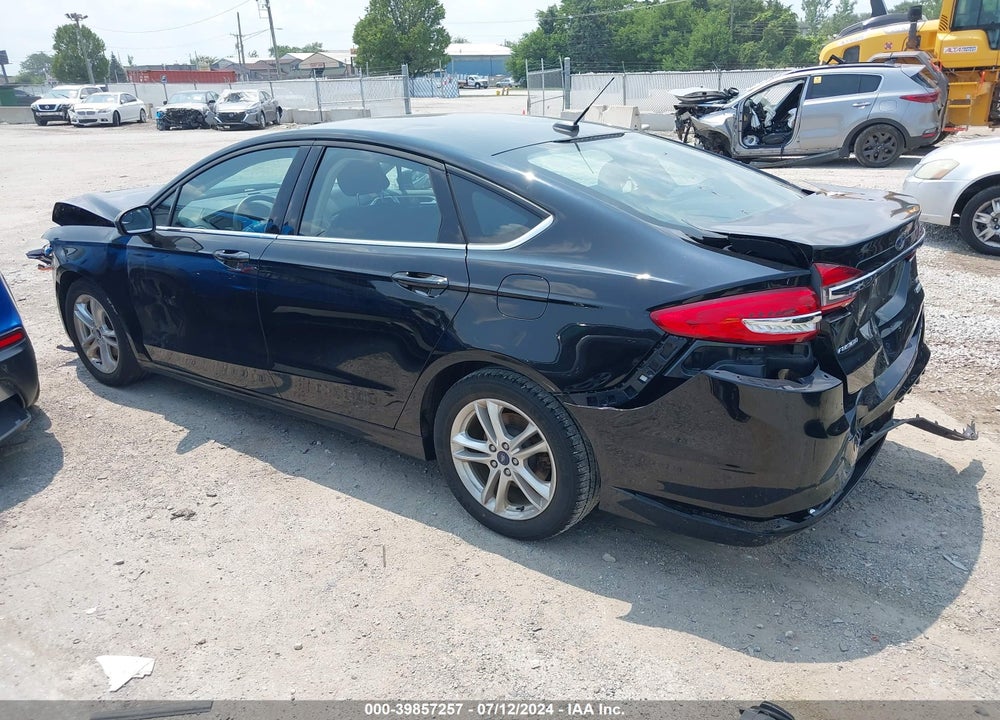 2018 FORD FUSION SE VIN: 3FA6P0HD7JR153589
