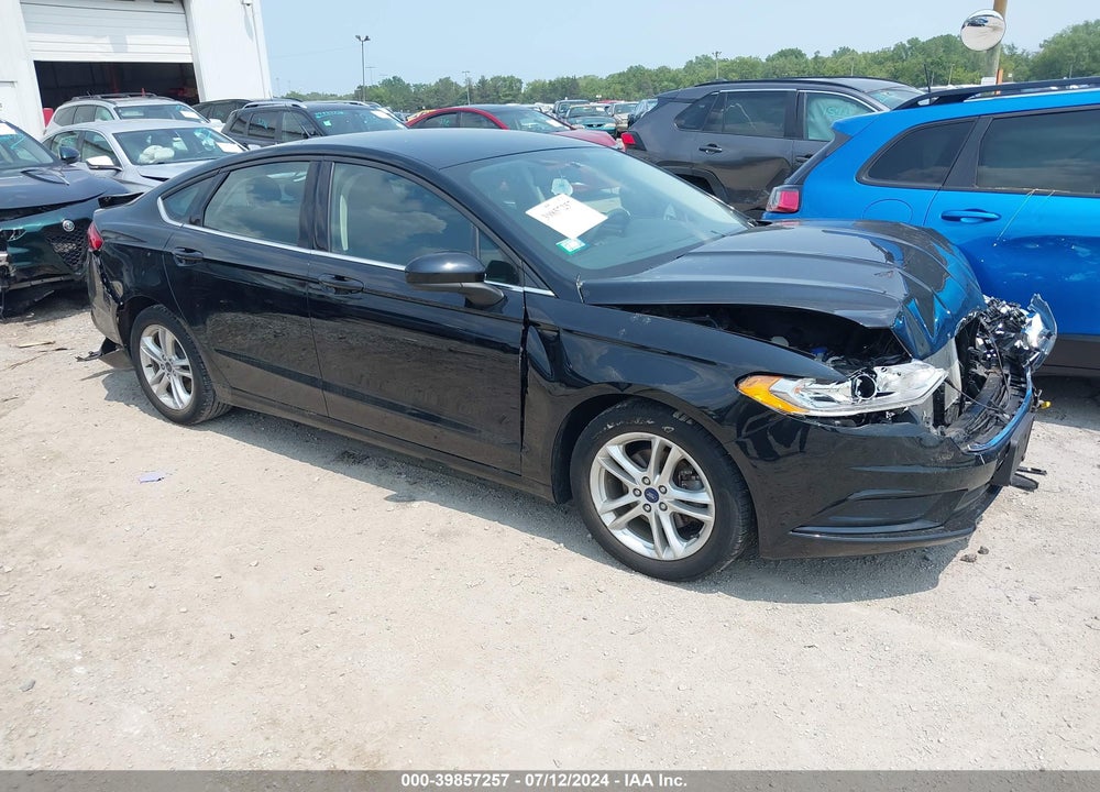 2018 FORD FUSION SE VIN: 3FA6P0HD7JR153589