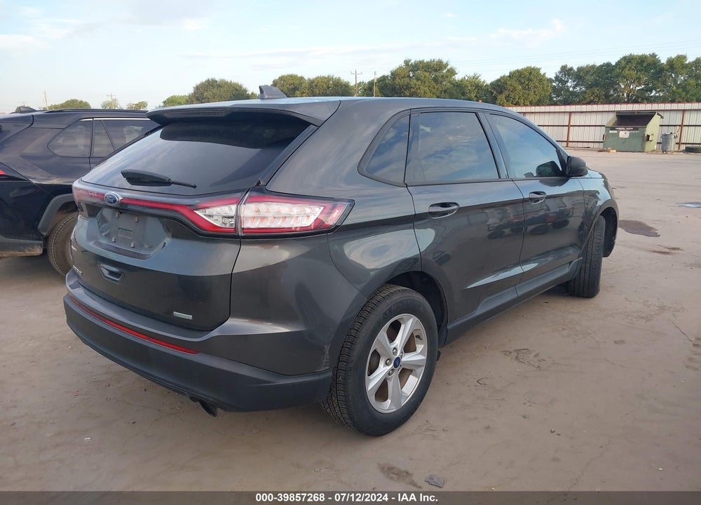 2016 FORD EDGE SE VIN: 2FMPK3G97GBB82556