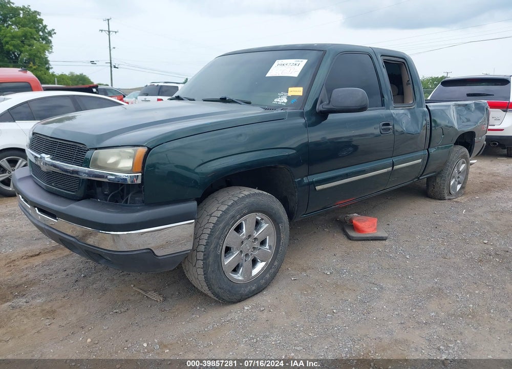 2005 CHEVROLET SILVERADO 1500 Z71 VIN: 1GCEK19Z05Z251031