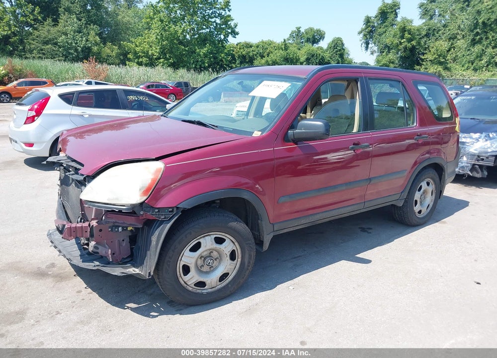 2006 HONDA CR-V LX VIN: SHSRD78566U428663